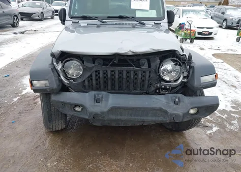 2020 Jeep Wrangler Unlimited Sport S 4X4 from USA, damaged, VIN 1C4HJXDG3LW187929